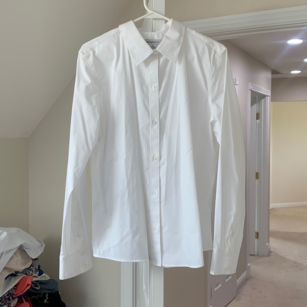White Button Down Shirt